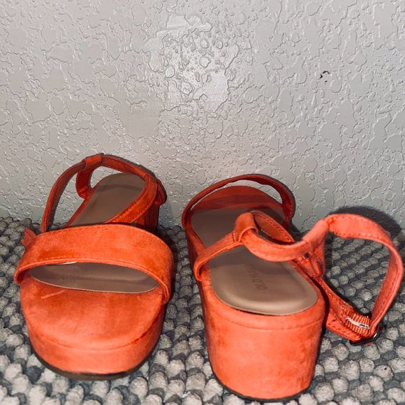 Old Navy Pink Wedge Sandals U.S. Size 8 - Picture 4 of 4
